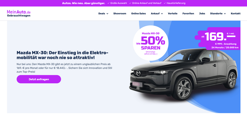 Captura del proyecto MeinAuto